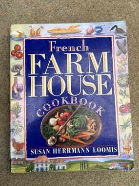 French Farmhouse Cookbook by - Blue Cover